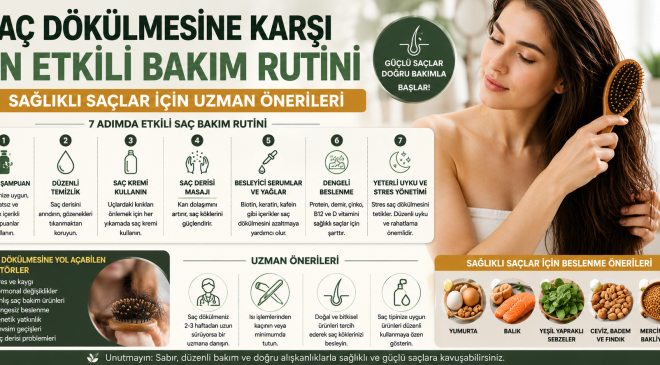 Saç Dökülmesine Karşı En Etkili Bakım Rutini | Sağlıklı Saçlar İçin Uzman Önerileri