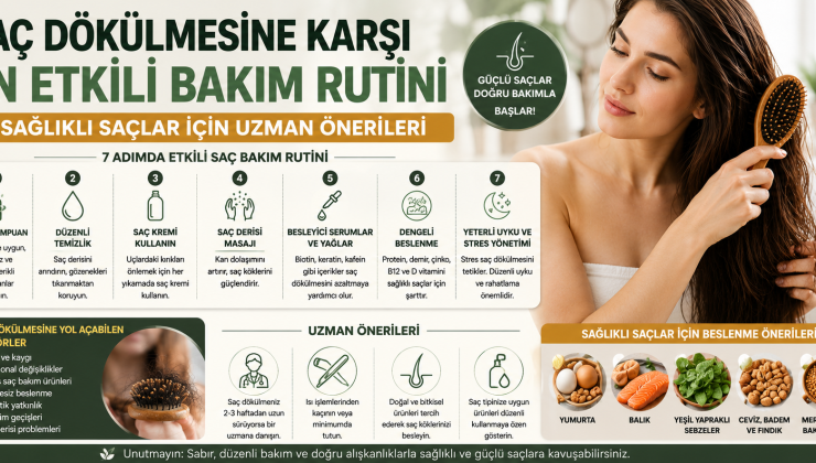 Saç Dökülmesine Karşı En Etkili Bakım Rutini | Sağlıklı Saçlar İçin Uzman Önerileri